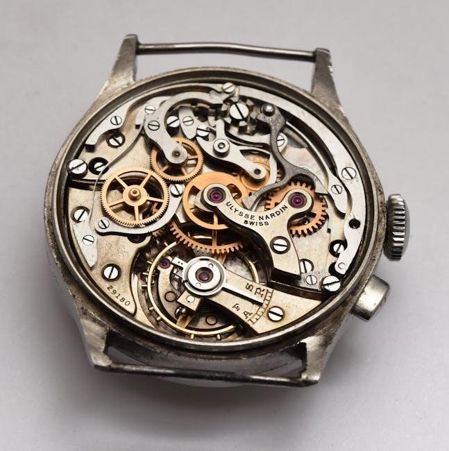 fossil watch instructions manual
